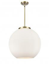 Innovations Lighting 221-3S-AB-G121-18-LED - Athens - 3 Light - 18 inch - Antique Brass - Cord hung - Pendant