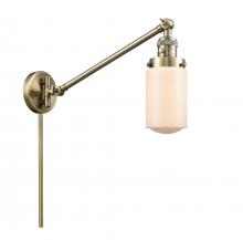  237-AB-G311-LED - Dover - 1 Light - 5 inch - Antique Brass - Swing Arm