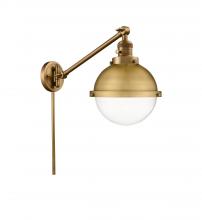  237-BB-HFS-82-BB-LED - Hampden - 1 Light - 9 inch - Brushed Brass - Swing Arm