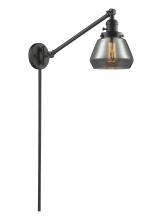 Innovations Lighting 237-OB-G173-LED - Fulton - 1 Light - 8 inch - Oil Rubbed Bronze - Swing Arm