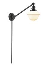  237-OB-G531-LED - Oxford - 1 Light - 8 inch - Oil Rubbed Bronze - Swing Arm