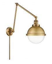  238-BB-HFS-82-BB-LED - Hampden - 1 Light - 9 inch - Brushed Brass - Swing Arm