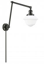  238-OB-G531-LED - Oxford - 1 Light - 8 inch - Oil Rubbed Bronze - Swing Arm