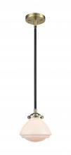 Innovations Lighting 284-1S-BAB-G321-LED - Olean - 1 Light - 7 inch - Black Antique Brass - Cord hung - Mini Pendant