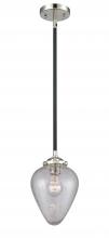 Innovations Lighting 284-1S-BPN-G165-LED - Geneseo - 1 Light - 7 inch - Black Polished Nickel - Cord hung - Mini Pendant