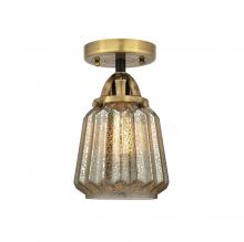 Innovations Lighting 288-1C-BAB-G146-LED - Chatham - 1 Light - 7 inch - Black Antique Brass - Semi-Flush Mount