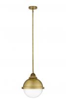  288-1S-BB-HFS-82-BB-LED - Hampden - 1 Light - 9 inch - Brushed Brass - Cord hung - Mini Pendant