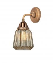  288-1W-AC-G146-LED - Chatham - 1 Light - 7 inch - Antique Copper - Sconce