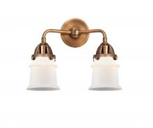  288-2W-AC-G181S - Canton - 2 Light - 13 inch - Antique Copper - Bath Vanity Light