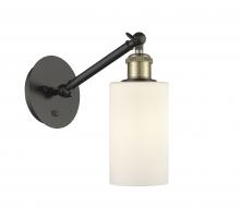 Innovations Lighting 317-1W-BAB-G801-LED - Clymer - 1 Light - 4 inch - Black Antique Brass - Sconce