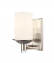 Innovations Lighting 417-1W-SN-G4171-LED - Manhattan - 1 Light - 5 inch - Satin Nickel - Bath Vanity Light