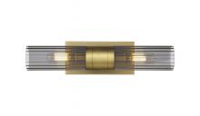  429-2WL-BB-G429-8SM - Empire - 2 Light - 5 inch - Brushed Brass - Bath Vanity Light