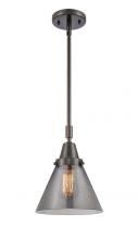 Innovations Lighting 447-1S-OB-G43-LED - Cone - 1 Light - 8 inch - Oil Rubbed Bronze - Mini Pendant