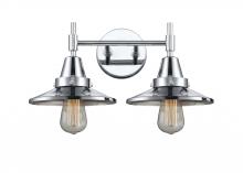 Innovations Lighting 447-2W-PC-M7-PC - Railroad - 2 Light - 17 inch - Polished Chrome - Bath Vanity Light