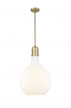 Innovations Lighting 492-1S-BB-G581-16-LED - Amherst - 1 Light - 16 inch - Brushed Brass - Stem hung - Pendant