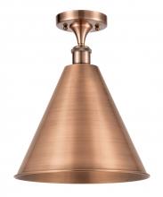  516-1C-AC-MBC-16-AC-LED - Berkshire - 1 Light - 16 inch - Antique Copper - Semi-Flush Mount