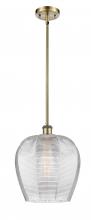  516-1S-AB-G462-12-LED - Norfolk - 1 Light - 12 inch - Antique Brass - Mini Pendant