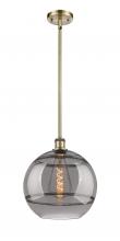  516-1S-AB-G556-12SM - Rochester - 1 Light - 12 inch - Antique Brass - Mini Pendant