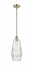  516-1S-AB-G684-7-LED - Windham - 1 Light - 7 inch - Antique Brass - Mini Pendant