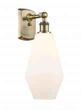  516-1W-AB-G651-7-LED - Cindyrella - 1 Light - 7 inch - Antique Brass - Sconce