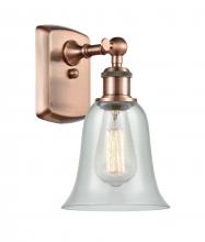 Innovations Lighting 516-1W-AC-G2812-LED - Hanover - 1 Light - 6 inch - Antique Copper - Sconce