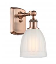  516-1W-AC-G441-LED - Brookfield - 1 Light - 6 inch - Antique Copper - Sconce