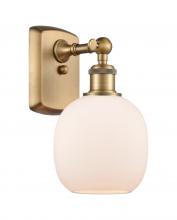  516-1W-BB-G101-LED - Belfast - 1 Light - 6 inch - Brushed Brass - Sconce