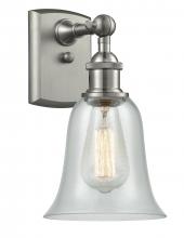 Innovations Lighting 516-1W-SN-G2812-LED - Hanover - 1 Light - 6 inch - Brushed Satin Nickel - Sconce