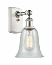 Innovations Lighting 516-1W-WPC-G2812-LED - Hanover - 1 Light - 6 inch - White Polished Chrome - Sconce