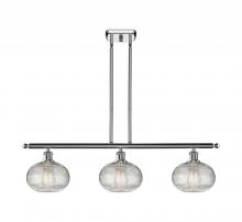 Innovations Lighting 516-3I-PC-G555-8CL - Ithaca - 3 Light - 36 inch - Polished Chrome - Cord hung - Island Light