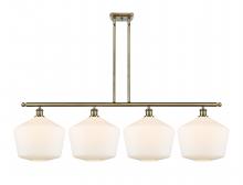 Innovations Lighting 516-4I-AB-G651-12-LED - Cindyrella - 4 Light - 50 inch - Antique Brass - Cord hung - Island Light