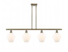 Innovations Lighting 516-4I-AB-G651-8-LED - Cindyrella - 4 Light - 48 inch - Antique Brass - Cord hung - Island Light