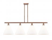  516-4I-AC-GBC-121-LED - Berkshire - 4 Light - 50 inch - Antique Copper - Cord hung - Island Light