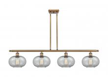 Innovations Lighting 516-4I-BB-G247-LED - Gorham - 4 Light - 48 inch - Brushed Brass - Cord hung - Island Light