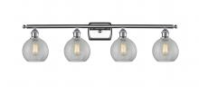 Innovations Lighting 516-4W-PC-G125-LED - Athens - 4 Light - 38 inch - Polished Chrome - Bath Vanity Light