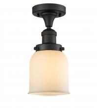  517-1CH-OB-G51-LED - Bell - 1 Light - 5 inch - Oil Rubbed Bronze - Semi-Flush Mount