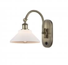  518-1W-AB-G131-LED - Orwell - 1 Light - 8 inch - Antique Brass - Sconce