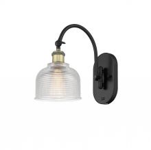 Innovations Lighting 518-1W-BAB-G412-LED - Dayton - 1 Light - 6 inch - Black Antique Brass - Sconce