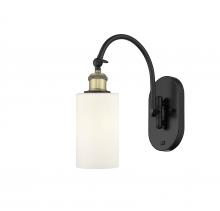 Innovations Lighting 518-1W-BAB-G801-LED - Clymer - 1 Light - 4 inch - Black Antique Brass - Sconce