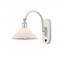 Innovations Lighting 518-1W-WPC-G131-LED - Orwell - 1 Light - 8 inch - White Polished Chrome - Sconce