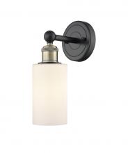 Innovations Lighting 616-1W-BAB-G801 - Clymer - 1 Light - 4 inch - Black Antique Brass - Sconce