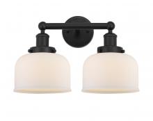  616-2W-BK-G71 - Bell - 2 Light - 17 inch - Matte Black - Bath Vanity Light