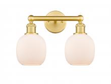  616-2W-SG-G101 - Belfast - 2 Light - 15 inch - Satin Gold - Bath Vanity Light