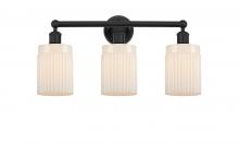  616-3W-BK-G341 - Hadley - 3 Light - 23 inch - Matte Black - Bath Vanity Light