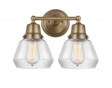  623-2W-BB-G172 - Fulton - 2 Light - 15 inch - Brushed Brass - Bath Vanity Light