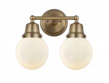 Innovations Lighting 623-2W-BB-G201-6 - Beacon - 2 Light - 14 inch - Brushed Brass - Bath Vanity Light