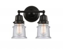  623-2W-BK-G184S - Canton - 2 Light - 13 inch - Matte Black - Bath Vanity Light