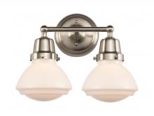 Innovations Lighting 623-2W-SN-G321 - Olean - 2 Light - 15 inch - Brushed Satin Nickel - Bath Vanity Light