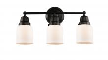  623-3W-BK-G51 - Bell - 3 Light - 21 inch - Matte Black - Bath Vanity Light