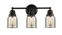  623-3W-BK-G58 - Bell - 3 Light - 21 inch - Matte Black - Bath Vanity Light